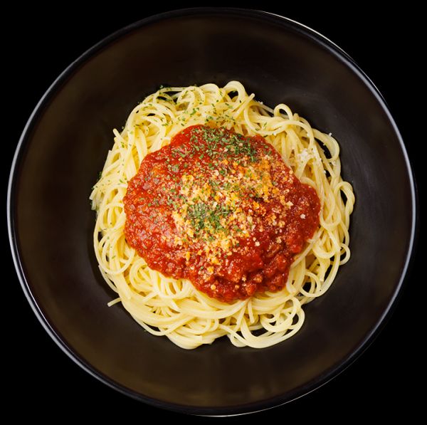 ミートソースすぱ