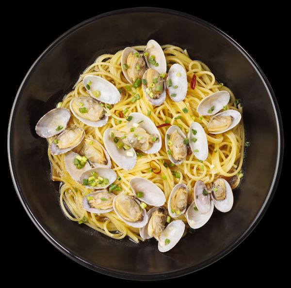 和風ボンゴレビアンコのすぱ