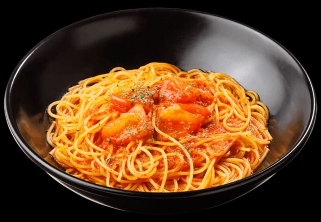 完熟トマトとにんにくのアラビアータすぱ